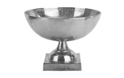 Art-Pol Waza dekoracyjna 25 cm srebrna 163276 Best