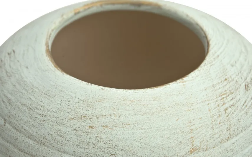 Art-Pol Wazon ceramiczny 16 cm biało-niebieski AP141814 Online