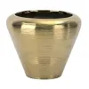 Armir Home Decorations Wazon ceramiczny 20 cm w kolorze złota 441563 Outlet