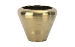 Armir Home Decorations Wazon ceramiczny 20 cm w kolorze złota 441563 Outlet