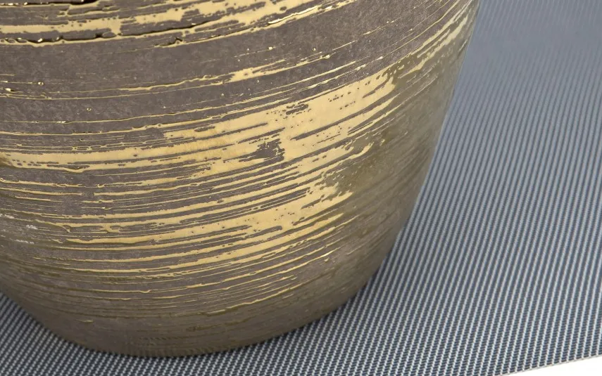 Art-Pol Wazon ceramiczny złoty 32 cm AP171400 Clearance