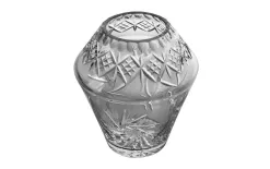 Zawiercie Huta Szkla Wazon kryształowy 17,5 cm