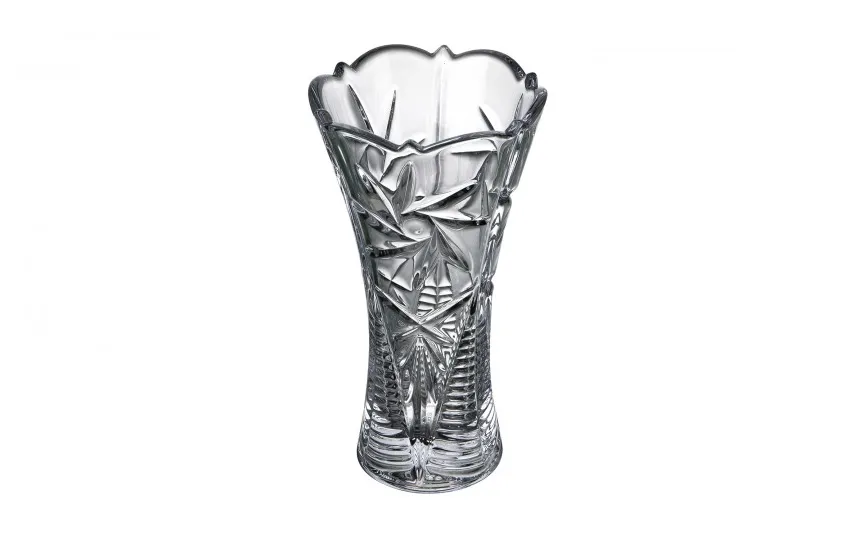 Bohemia Wazon kryształowy Pinwheel 30cm New
