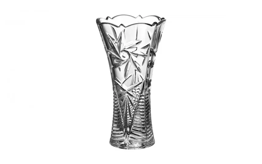 Bohemia Wazon kryształowy Pinwheel 30cm New