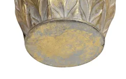 Dekor Pap Wazon metalowy złoty 49 cm Clearance