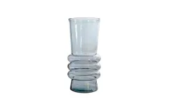 San Miguel Wazon szklany 25 cm Altea niebieski 4880 recykling Fashion