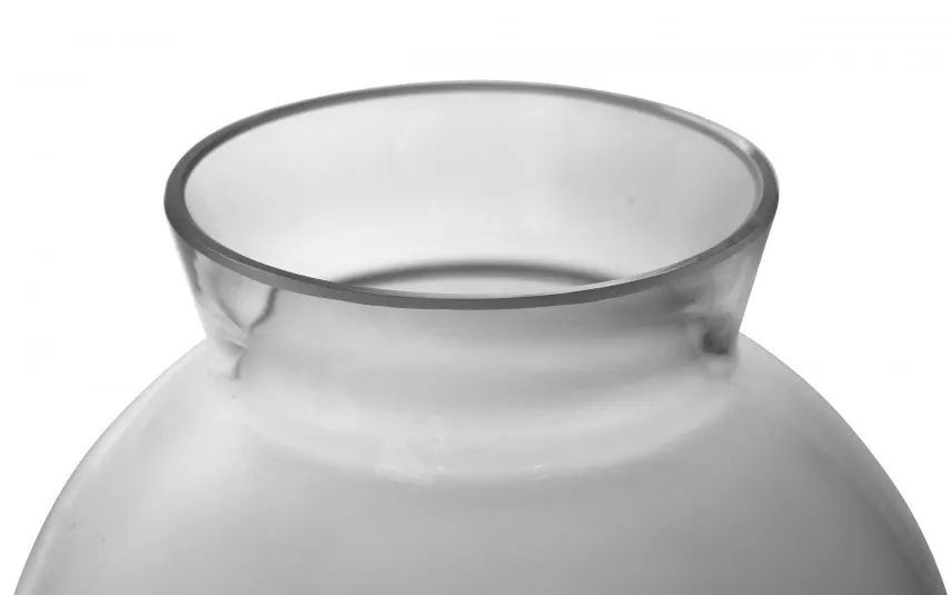Sigma Glass Wazon szklany 16,5 cm beczułka Fashion