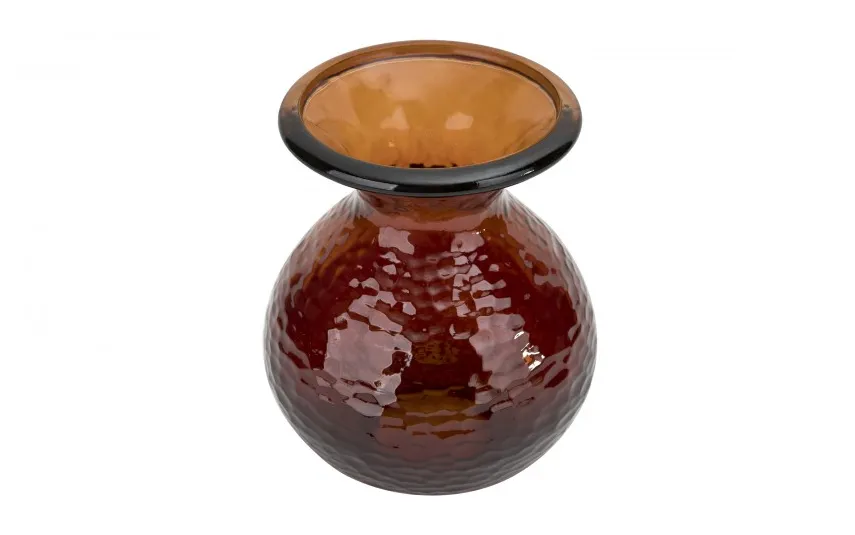 San Miguel Wazon szklany 24,5 cm brązowy 4828 Paradise recykling Online