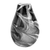 Sigma Glass Wazon szklany 40 cm czarno-biały 2341/C275 Discount