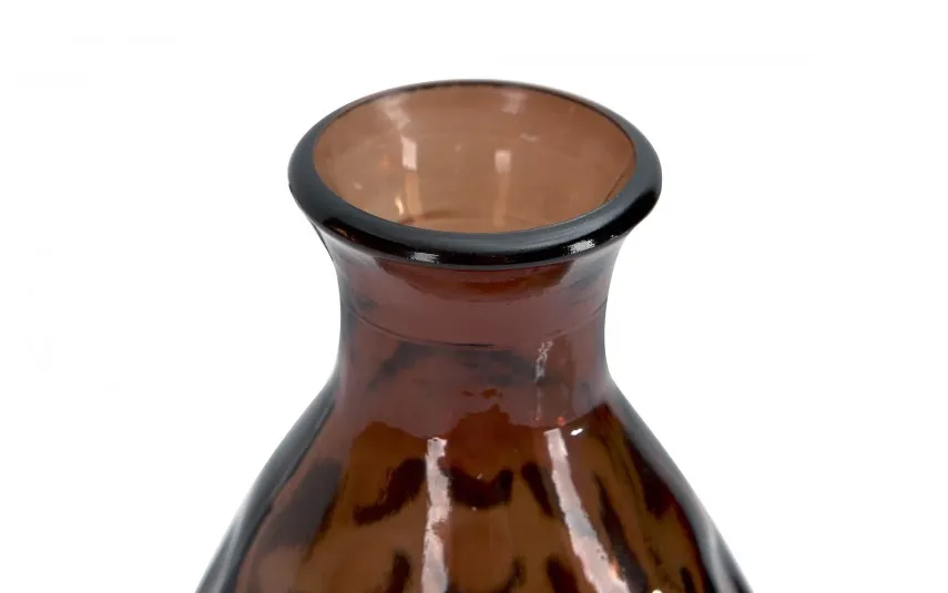 San Miguel Wazon szklany 31 cm Dune Bursztyn DB738 Best