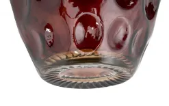 San Miguel Wazon szklany 38 cm Dune Bursztyn recykling Discount