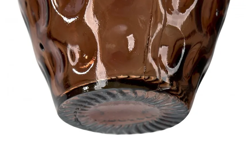 San Miguel Wazon szklany 31 cm Dune Bursztyn DB738 Best