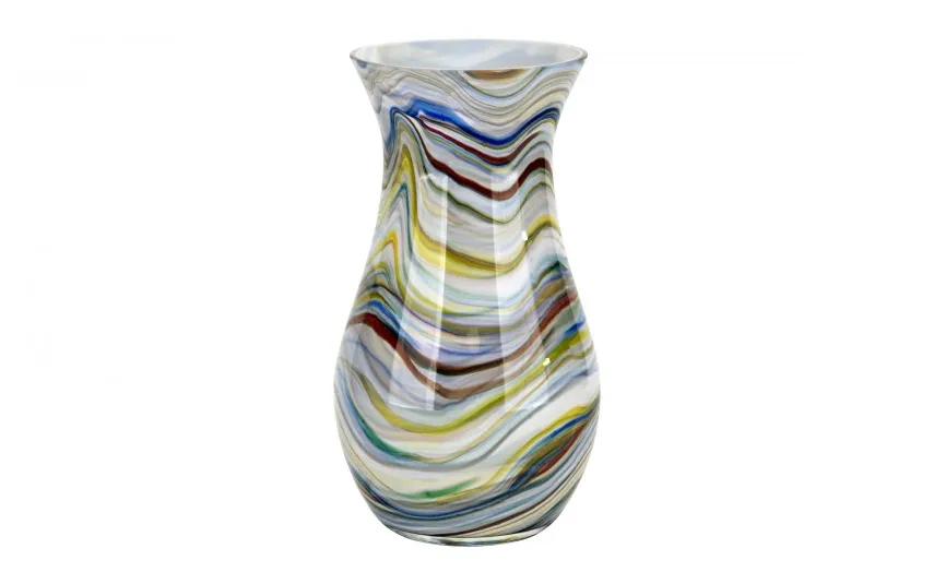 Sigma Glass Wazon szklany 25 cm kolorowy C256 New