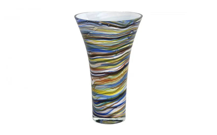 Sigma Glass Wazon szklany 28 cm kolorowy 2310/C256 Sale