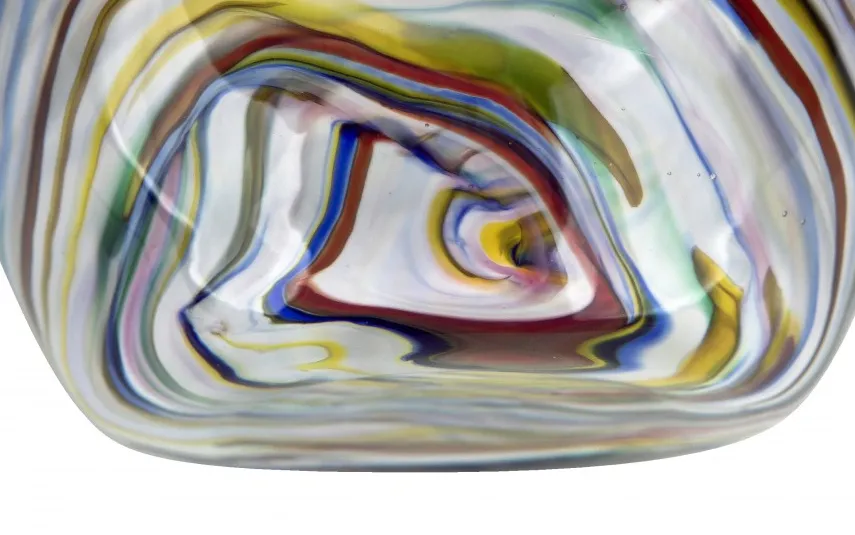 Sigma Glass Wazon szklany 25 cm kolorowy C256 New