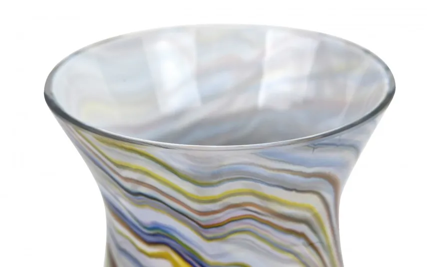 Sigma Glass Wazon szklany 25 cm kolorowy C256 New