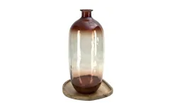 San Miguel Wazon szklany 45 cm Napoles Bursztyn Online