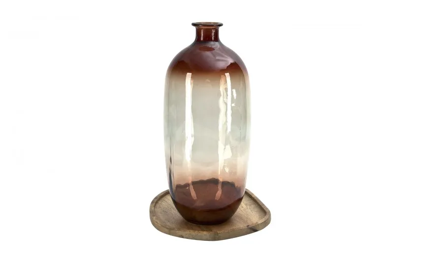 San Miguel Wazon szklany 45 cm Napoles Bursztyn Online