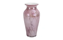 Sigma Glass Wazon szklany 27 cm różowy 2317/DB6 Sale