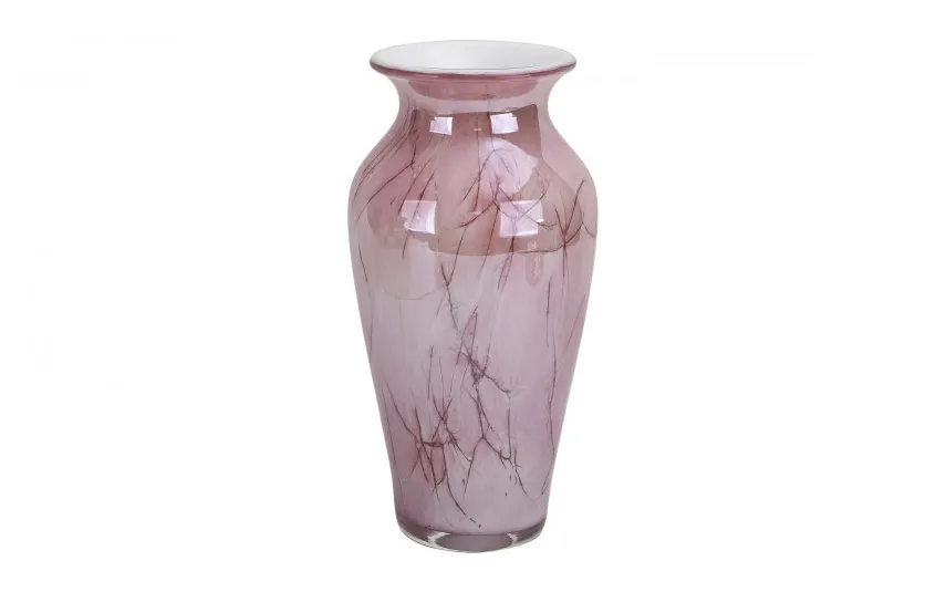 Sigma Glass Wazon szklany 27 cm różowy 2317/DB6 Sale