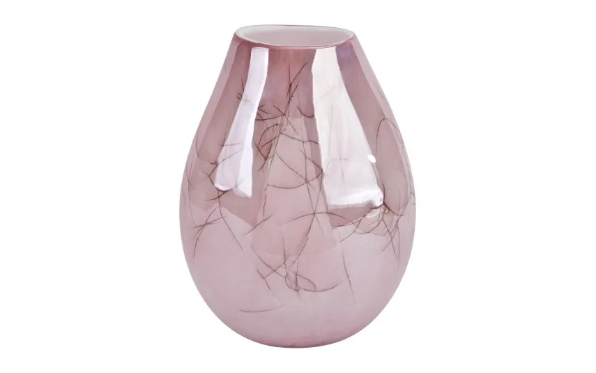 Sigma Glass Wazon szklany 30 cm różowy 2341/DB6 New