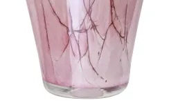Sigma Glass Wazon szklany 27 cm różowy 2317/DB6 Sale