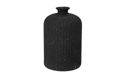 San Miguel Wazon szklany 23 cm Stoneware Czarny Outlet