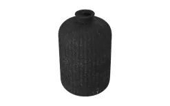San Miguel Wazon szklany 23 cm Stoneware Czarny Outlet
