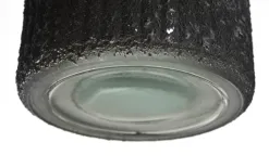 San Miguel Wazon szklany 23 cm Stoneware Czarny Outlet