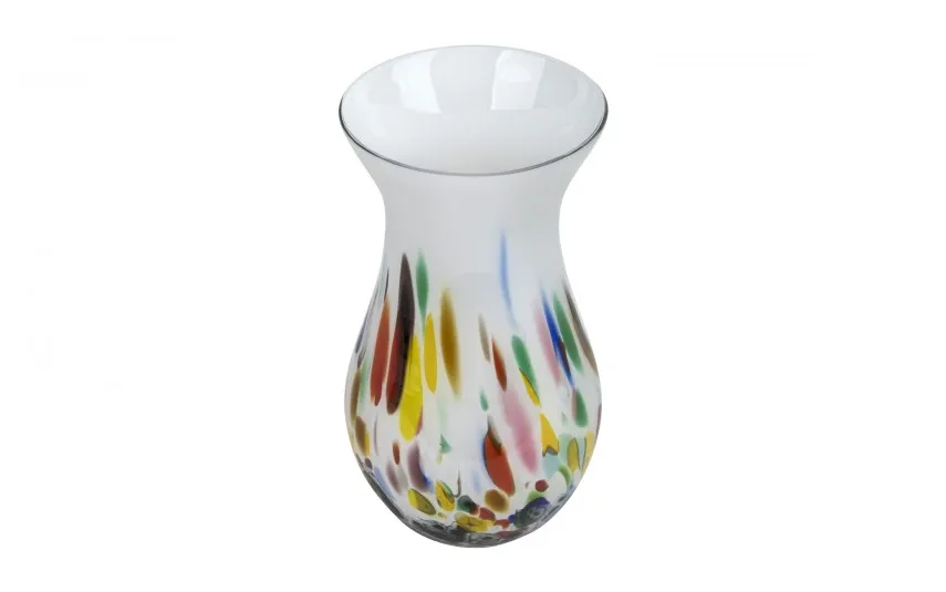 Sigma Glass Wazon szklany 25 cm wielobarwny C111 Online