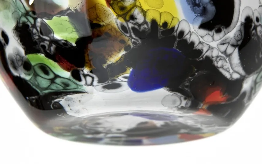 Sigma Glass Wazon szklany 25 cm wielobarwny C111 Online