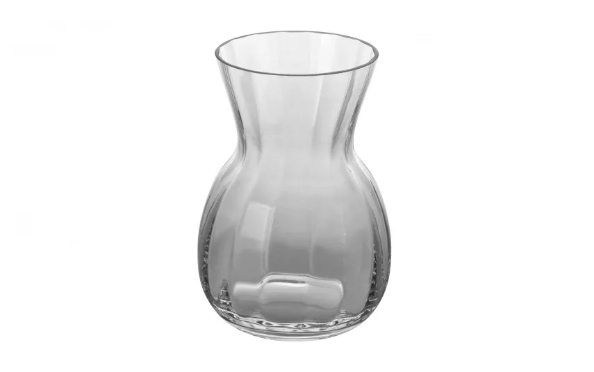 Krosno Wazon szklany 22,5 cm z optykiem Fashion