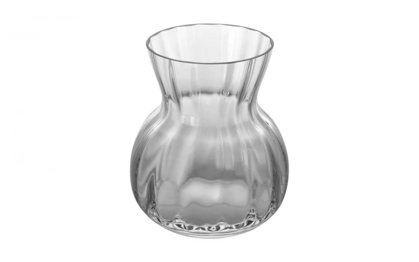 Krosno Wazon szklany 19 cm z optykiem Online