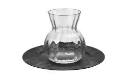 Krosno Wazon szklany 19 cm z optykiem Online