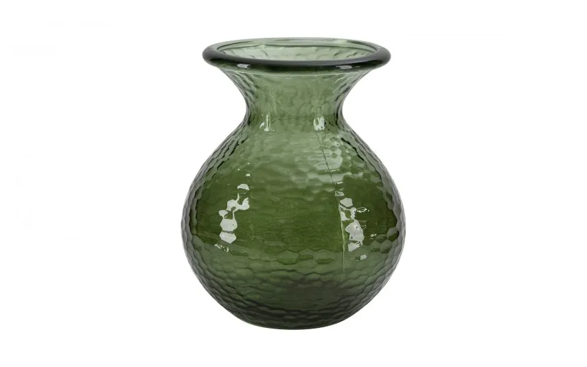 San Miguel Wazon szklany 33 cm zielony Paradise recykling Online