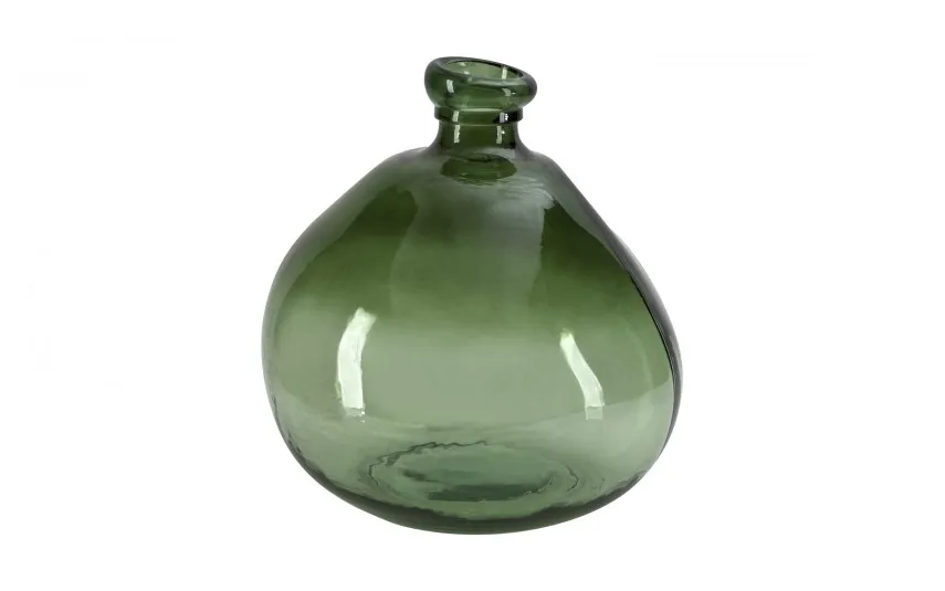 San Miguel Wazon szklany 33 cm zielony C463 Outlet