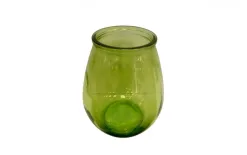 San Miguel Wazon szklany 23 cm zielony 4856 recykling DB22 Outlet
