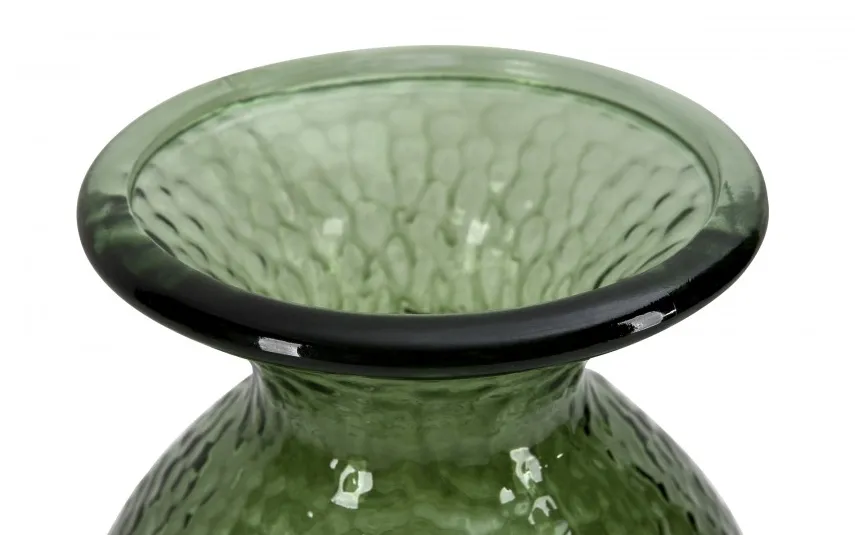 San Miguel Wazon szklany 33 cm zielony Paradise recykling Online