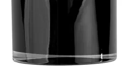 Sigma Glass Wazon szklany Cylinder 40 cm czarny Hot
