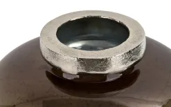 Dekor Pap Wazon szklany malowany 22cm Outlet