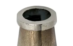 Dekor Pap Wazon szklany malowany wysoki 38,5 cm Outlet