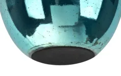 Dekor Pap Wazon szklany malowany wysoki 38,5 cm Outlet