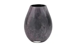Sigma Glass Wazon szklany w barwach fioletu owalna podstawa Hot