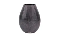 Sigma Glass Wazon szklany w barwach fioletu owalna podstawa Hot