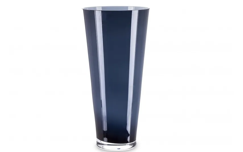Art-Pol Wazon szklany wysoki 32 cm niebieski AP162965 Outlet