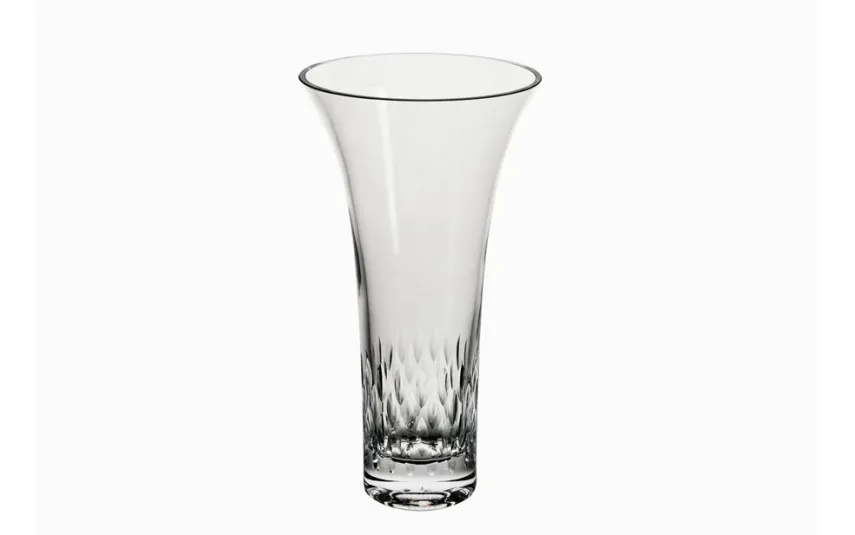 Krosno Wazon szklany zdobiony 30 cm Hot