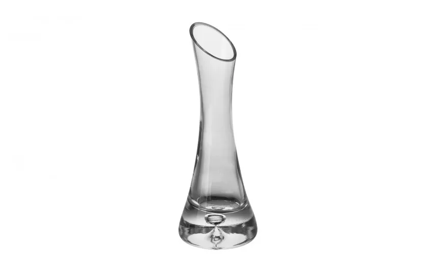 Sigma Glass Wazon wazonik szklany skośny 15 cm New