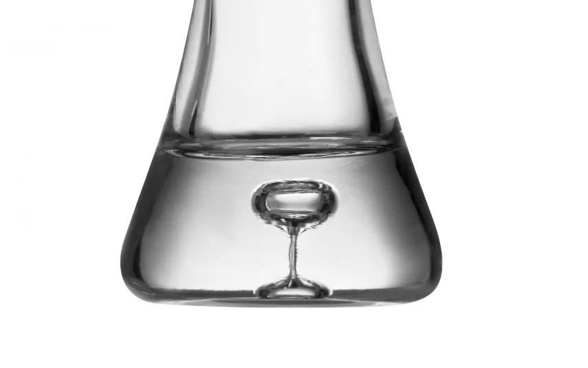 Sigma Glass Wazon wazonik szklany skośny 15 cm New