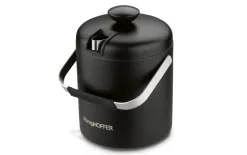 KonigHOFFER Wiaderko do lodu 1,3 L ze szczypcami Lugo czarny mat Sale