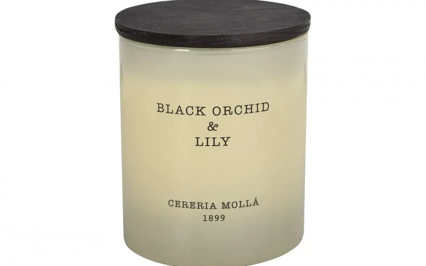 Cereria Molla Świeca 230 g "Black Orchid and Lily" Best